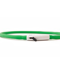 Great&Small Glow LED Rechargeable Dog Collar Green
