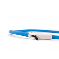 Great&Small Glow LED Rechargeable Dog Collar Blue
