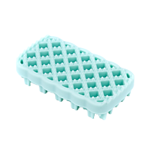 Great&Small Pet Grooming Brush Square Rubber