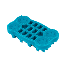 Great&Small Pet Grooming Brush Bone Shape Rubber