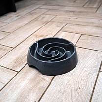Great&Small Slow Down Pet Bowl Swirl Grey Ø 21,5 cm