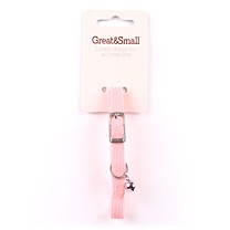 Great&Small Cat Collar with Bell Pink 30 cm