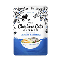 Cheshire Cat's Garden Nat Kattenvoer Kip & Haring 85 g
