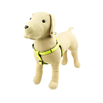 Great&Small Active Harnas Hond Neopreen Fluo Geel