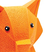 Great&Small Dog Toy Latex Geometric Fox 25 cm