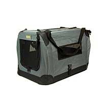 Great & Small Active Soft Pet Crate Grey 51 x 33 cm