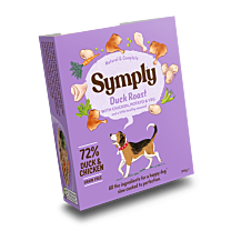 Symply Nat Hondenvoer Adult Eendengebraad 395 g