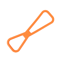 Great&Small Dog Toy Pull Natural Rubber 33 cm