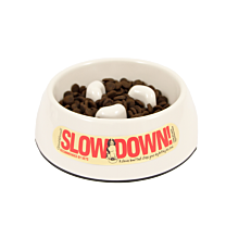 Great&Small Dog Bowl Melamine Cream