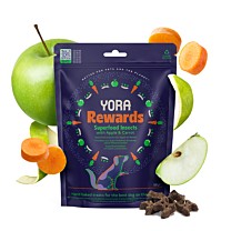 Yora Rewards Beloningssnoepjes Hond Insect met Appel & Wortel 100 g