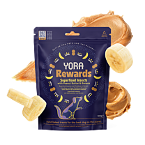 Yora Rewards Beloningssnoepjes Hond Insect met Pindakaas & Banaan 100 g
