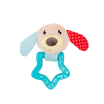 Little&Lively Puppy Toy Soft Dog Face & Star 15 cm