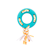 Little&Lively Puppy Toy Ring with Jersey Rope 14 cm