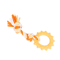 Little&Lively Puppy Toy Sun Ring with Jersey Rope 18 cm