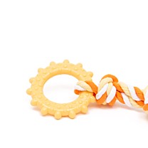 Little&Lively Puppy Toy Sun Ring with Jersey Rope 18 cm
