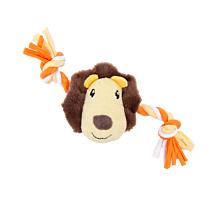 Little&Lively Puppy Toy Lion Face & Jersey Rope 20 cm