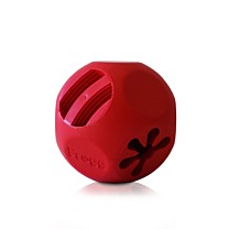 Frogg Dog Toy Bobbly Ball Chew Treat Red