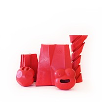 Frogg Dog Toy Robert Chew Treat Red