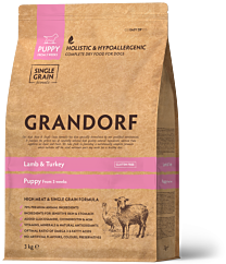 Grandorf Hondenbrokken Puppy Lam & Kalkoen