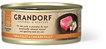 Grandorf Wet Cat Food Tuna Fillet with Chicken Breast 70 g