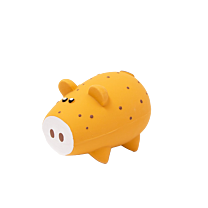 Great&Small Dog Toy Latex Geometric Potato Pig 13 cm