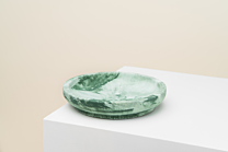Pino Classic Cat Bowl Marble Duck Green S 18 cm