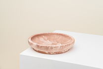 Pino Voerschaal Kat Klassiek Marmer Terracotta S 18 cm