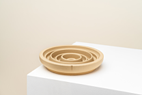 Pino Slow Down Cat Bowl Camel Brown S 18 cm