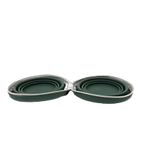 Great & Small Active Dubbele Voerbak voor Onderweg 13 cm