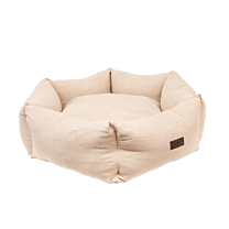 Great&Small Country Deluxe Hondenbed Beige 70 x 70 cm