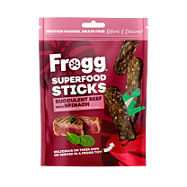 Frogg Superfood Sticks Hondensnacks met Rund & Spinazie 100 g