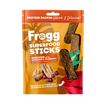 Frogg Superfood Sticks Hondensnacks met Kip, Veenbes & Kaneel 100 g