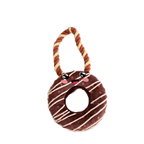 Great&Small Hondenspeelgoed Doggy Diner Chocolade Donut 15 cm