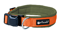 Petlando Magnetech Halsband Groen & Oranje