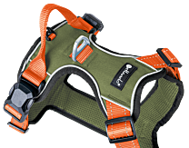 Petlando Magnetech Harness Olive & Orange
