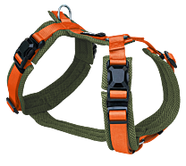 Petlando Magnetech Harness Y-comfort Olive & Orange