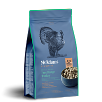 McAdams Freeze Dried Dog Food Free Range Turkey