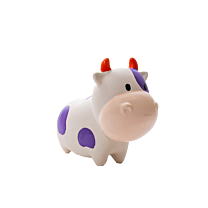 Great & Small Dog Toy Lets Play Latex Grunting Little Cow 12 x 6 cm