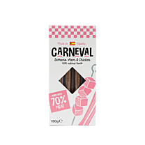 Carneval Hondensnack sticks Serranoham & Kip 150 g