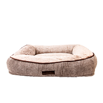 Great&Small Snuggle & Snooze Zachte Hondenmand Beige