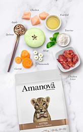Amanova Dry Cat Food Kitten Exquisite Chicken