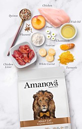 Amanova Dry Cat Food Adult Exquisite Chicken