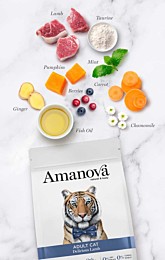 Amanova Dry Cat Food Adult Delicious Lamb