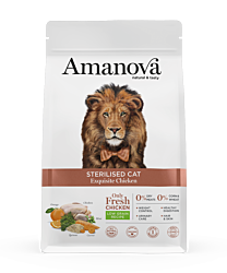 Amanova Dry Cat Food Sterilised Exquisite Chicken