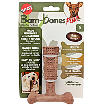 Spot Bam-Bones Dog Chew Toy Easy Grip Beef
