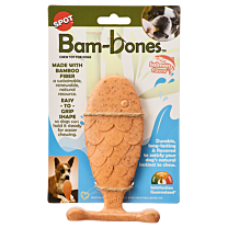 Spot Bam-Bones Dog Chew Toy Fish Salmon