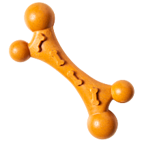 Spot Bam-Bones Kauwbot Curvy Hond Pindakaas 15 cm