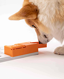 Pawzler Hondenpuzzel Maya Pawzle Oranje 2 stuks 12 cm