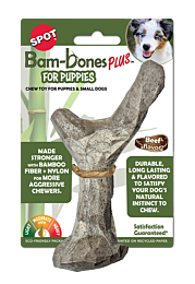 Spot Bam-Bones Dog Chew Y Bone Beef Puppy 15 cm