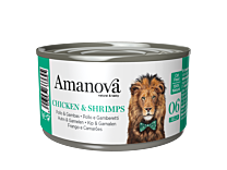 Amanova Wet Cat Food Chicken & Shrimps Jelly 70 g
